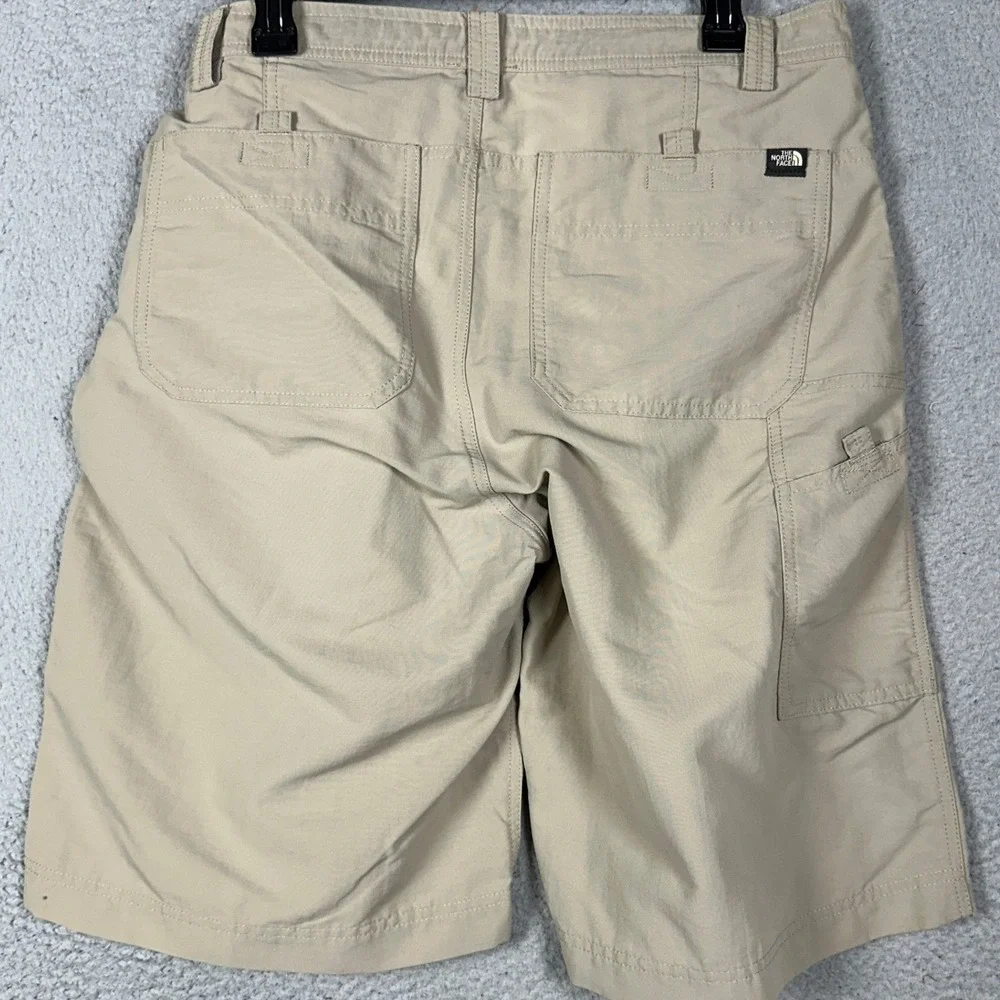 The North Face Horizon Shorts Mens 36 Tan Cargo Hiking Camping Outdoor Utility